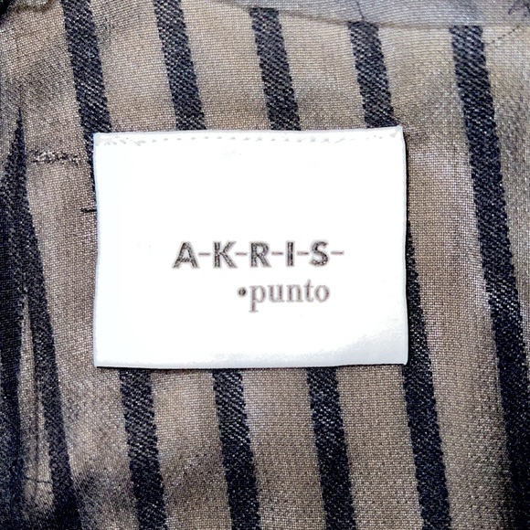 NWOT AKRIS PUNTO STRIPED DRESS - Picture 8 of 10
